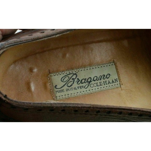Cole Haan Bragano Lace Up Cap Toe Oxfords Size US 9.5D Made In Italy main image 8